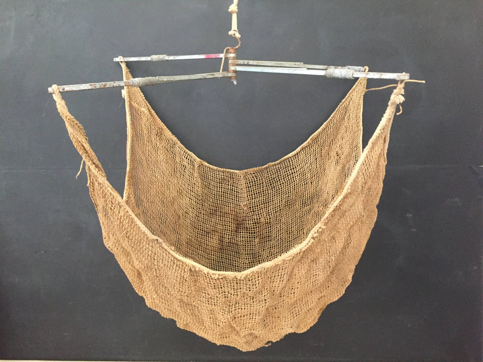 Fishing Net Vintage Cotton Fishing Net Display Net Prop