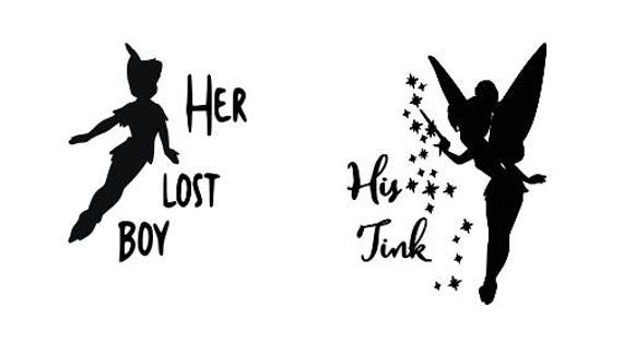 Download SVG disney her lost boy his tink tinkerbell peter pan