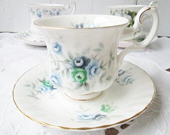 Vintage Royal Albert thee kopje en schotel, inspiratie, Bone China Engeland, Lady grootte, High Tea, huwelijksgeschenk