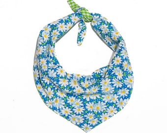 Daisy Flower Dog Bandana - Reversible Bandana
