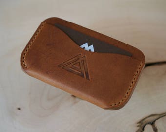 Horween Leather Wallet, Everyday Carry, Leather Card Holder, Mens Leather Wallet, Minimalist Wallet, Handmade Wallet, Leather Wallet Mens
