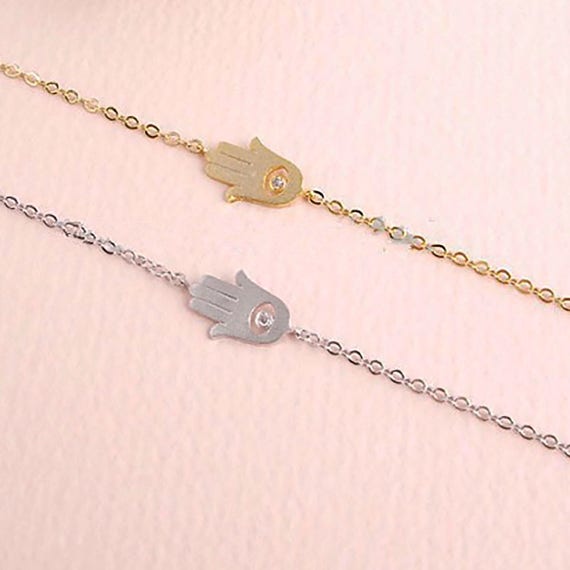 2 Hamsa Hand Bracelets, Gold Evil Eye Bracelets, Evil Eye Jewelry, Evil Eye Gifts, Interesting Jewelry, Hamsa Gifts, Hamsa Jewelry, Bracelet