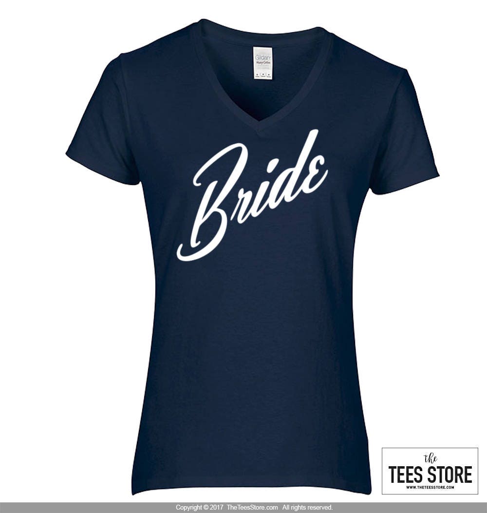 Bride Shirt / Bride V-neck Shirt / Bridal Shirts / Bride
