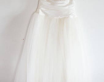 Vintage 1980s Gunne Sax Jessica McClintock Wedding Dress