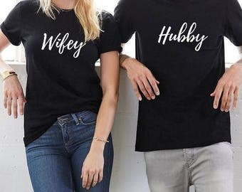 Wifey hubby shirts | Etsy