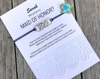 Maid of honor proposal, Asking maid of honor, Ask maid of honor ideas, Maid of honor ask, Personalized jewelry, Maid of honor gift, B1