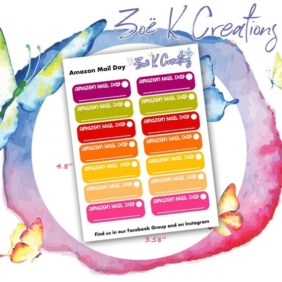 Amazon Stickers Amazon Purchases Amazon Planner Stickers To