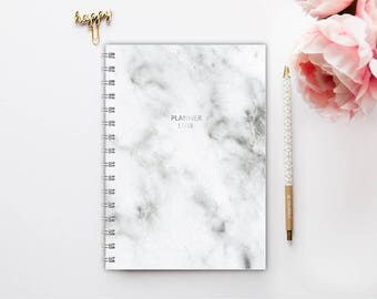 Organizzatore di 2018 - 2018 Weekly Planner - Planner personalizzato - 2018 diario - regali personalizzati - 2017-2018 pianificazione