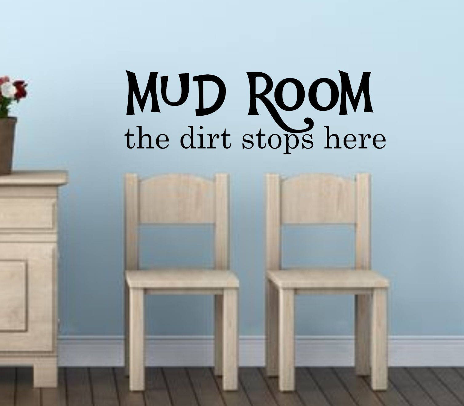 Mud Room DecorMud Room DecalsLaundry Room DecorWall