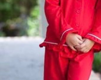 PRE-ORDER- Christmas Pajamas, Xmas, Pajamas, Christmas Pajamas, Button, Christmas Morning, Matching Pj's, Holiday outfit, Christmas- 8-17