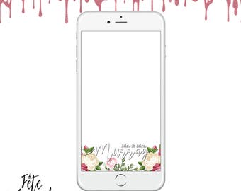 Wedding Geofilter For Snapchat, Wedding Geofilter, Custom Geofilter, Wedding Geo Filter, On Demand Filter, On Demand Snapchat, Wedding Svg