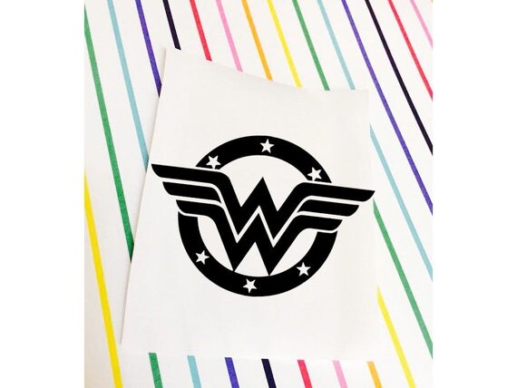 Wonder Woman Decal Wonder Woman Sticker Wonder Woman