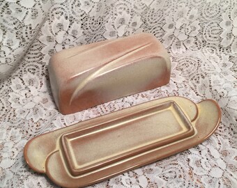 Frankoma 1950s Butter Dish