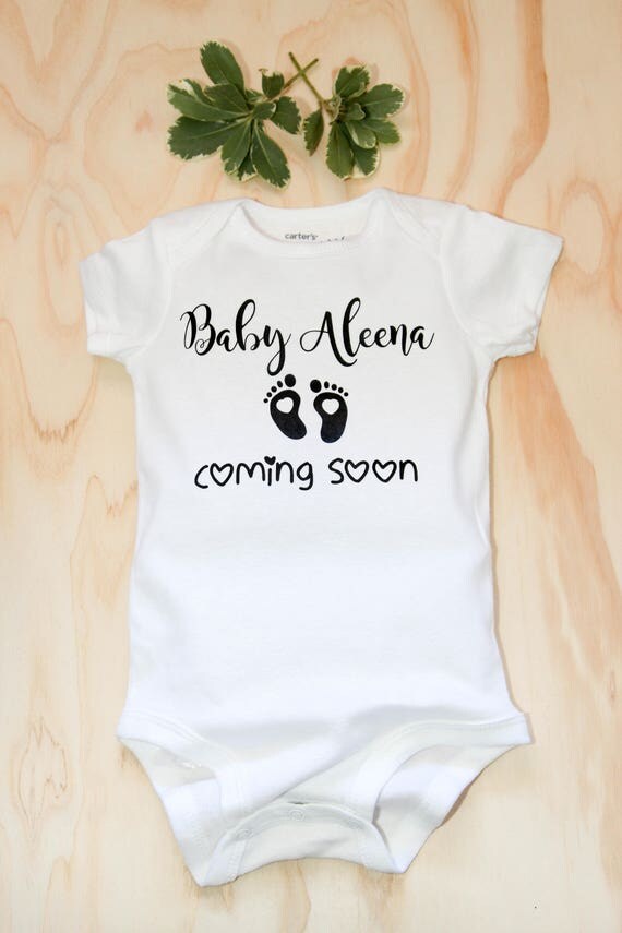 Baby Coming Soon Pregnancy Announcement Pregnancy Reveal