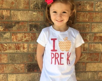 pre k shirt for girl