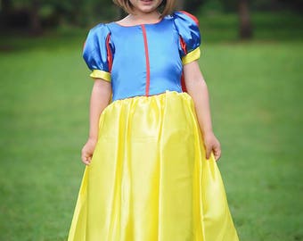 Snow White Dress / Disney Princess Dress Inspired Costume Ball Gown - Classic - Kids, Girls, Toddler, Child, baby