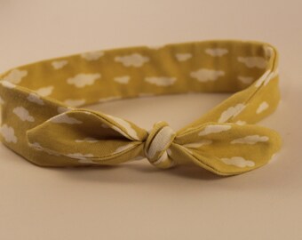 Babyhug Headbands with Checked Design Pack of 3 - Yellow Red main image 1