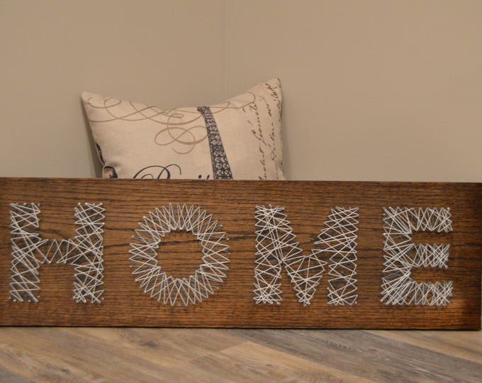 HOME String Art Decor