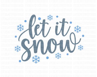 Free Free 97 Silhouette Let It Snow Svg SVG PNG EPS DXF File