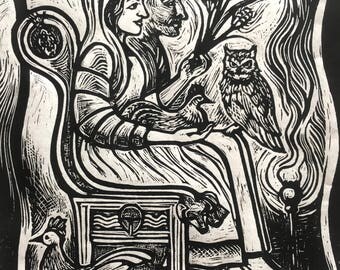 Persephone and hades | Etsy