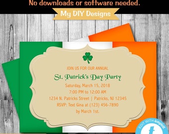 Irish invitation | Etsy