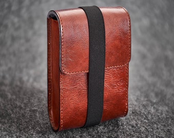 Leather Felt Camera Case Box Hand-made Nikon 35Ti