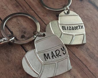 Volleyball Keychain, Volleyball Gifts, Volleyball Coach Gift, Volleyball Senior Player Gift, Volleyball Team Gifts, Volleyball Bag Tag