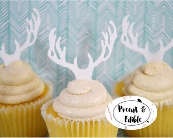 Deer cupcake topper | Etsy