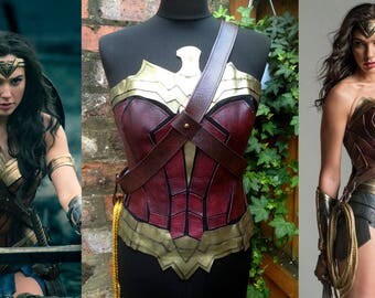 Diana Prince Wonder Woman Gal Gadot Justice League Cosplay Costume Belt Holster Strap and Lasso of Truth (LEAVE MEASUREMENTS: See Descrip)