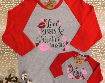 mommy and me valentine shirt