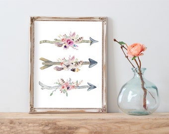 Arrow Wall Art arrow wall decor | etsy Arrow Wall Art arrow wall decor | etsy
