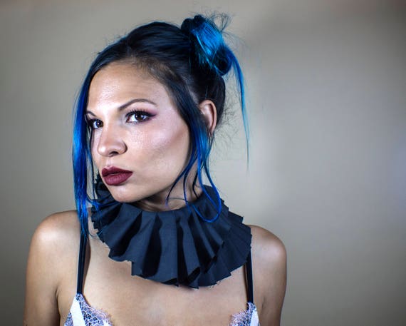 Asymmetrical Black Circus Ruff Asymmetrical Black Circus Ruff