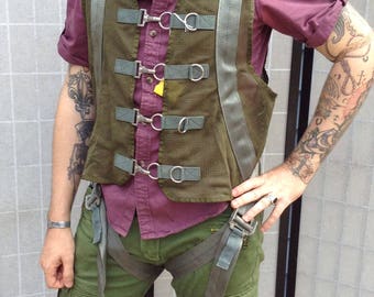 Air Rescue Harness, Military Mesh Vest, Fallout, Star Wars Costume