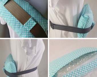 Post Surgery Pillow - Breast Cancer Survivor Gift - Hysterectomy - Mastectomy Gift - Seat Belt Pillow - Heart Surgery Pillow - Warm or Cold
