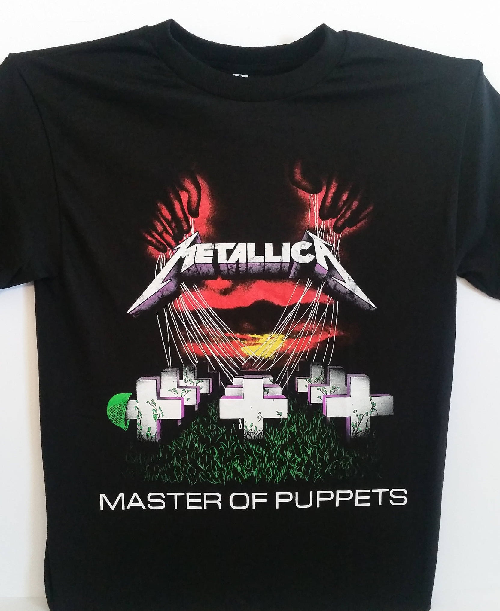 M E T A L L I C A Master Of Puppets Black Unisex TShirt