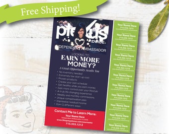 Plexus Flyer - 2017 Tear Off Opportunity - College - FREE SHIPPING