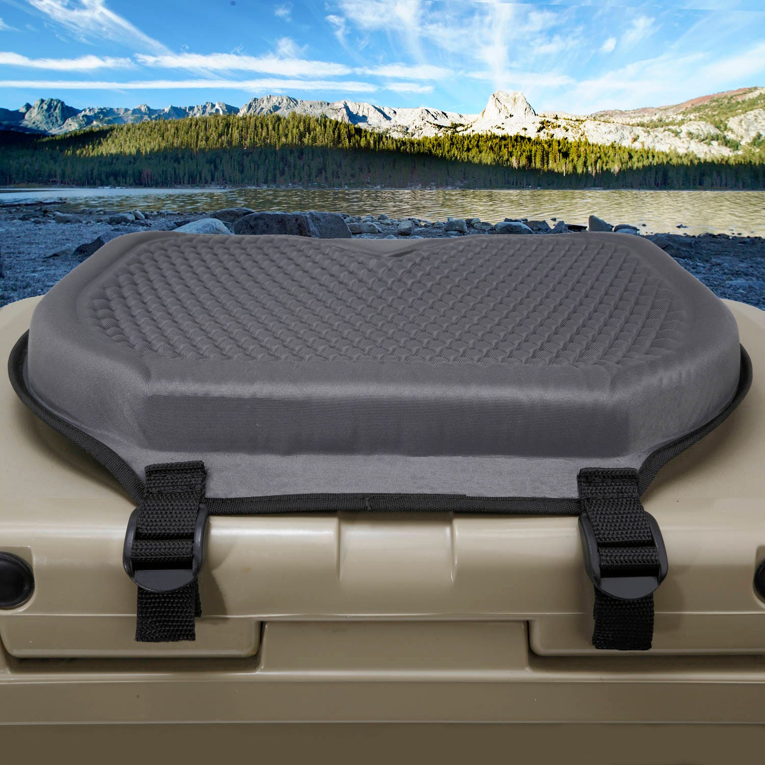 The PolarIcer Cooler Seat Cooler Seat Cushion Ice Chest