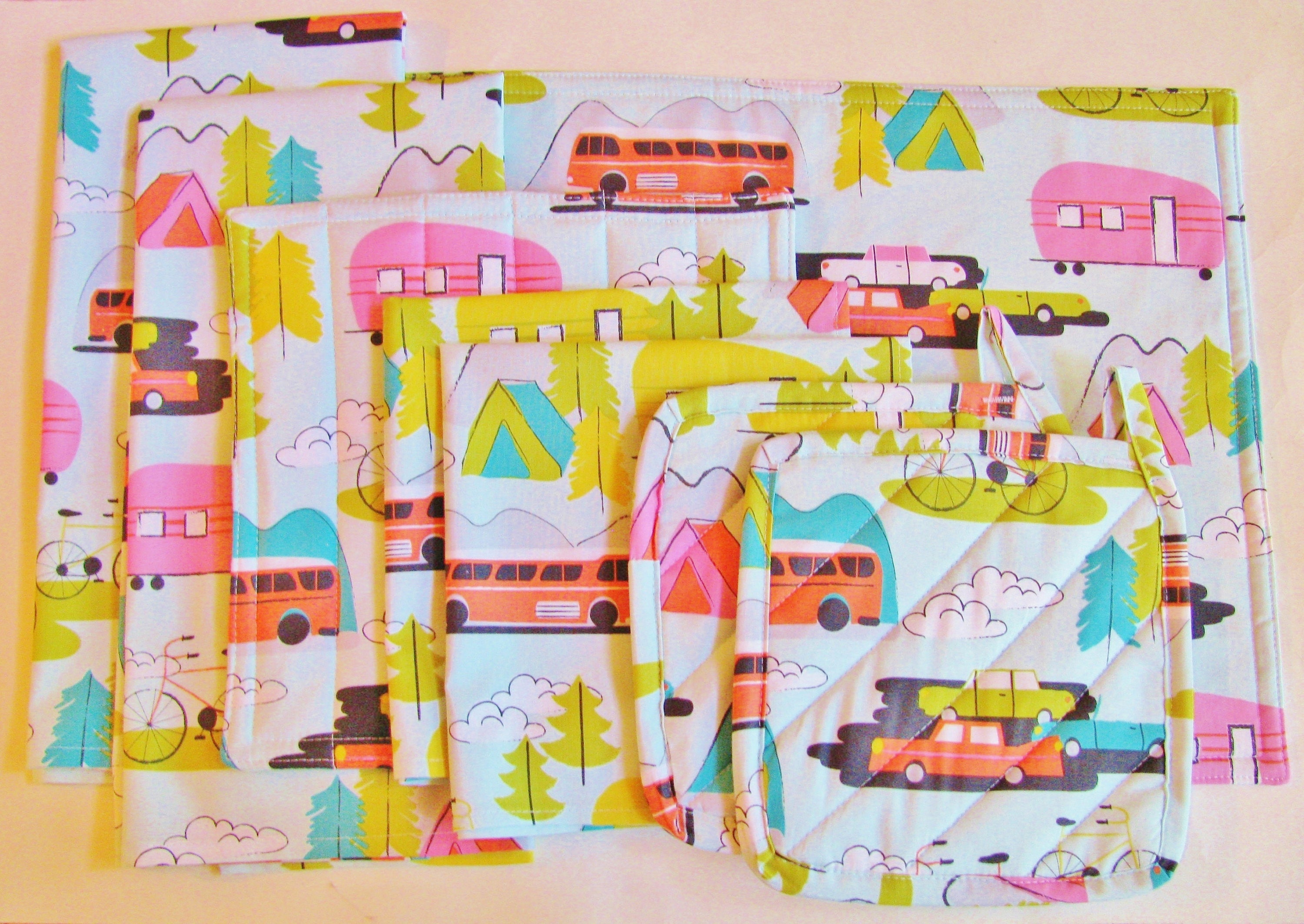 Going Camping Placemats Sold Individually