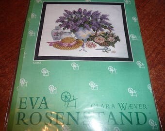 Eva Rosenstand Clara Waever Lilac Cutting Cross Stitch Kit