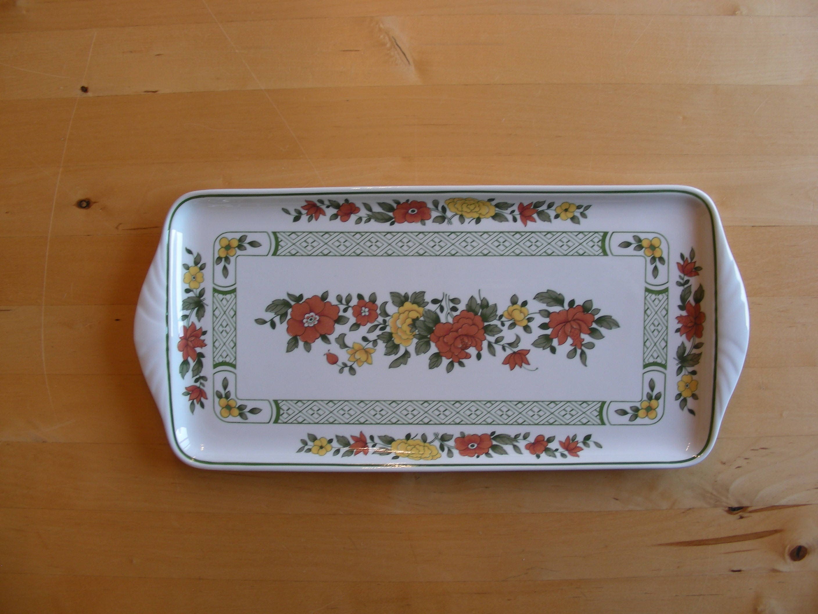 Long cake plate, Villeroy and Boch Summer Day