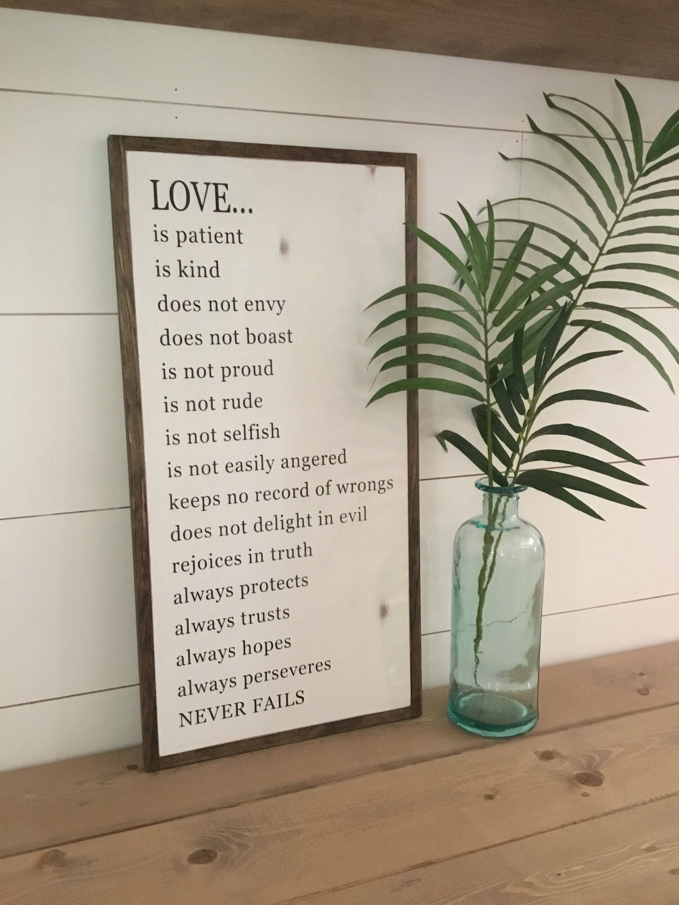 Shabby Chic Wall Decor love is 1'x2' | distressed wall decor | painted shabby chic Shabby Chic Wall Decor love is 1'x2' | distressed wall decor | painted shabby chic