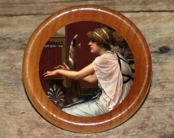 Greek Muse ERATO Pendant or Brooch or Ring or Earrings or Tie Tack or Cuff Links