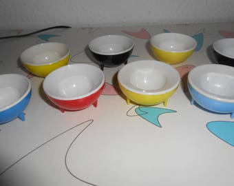 50s Eggcup Sputnik 8 piece