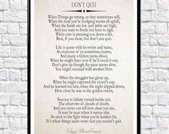 Légend image throughout don't quit poem printable Lively image intended for don't quit poem printable