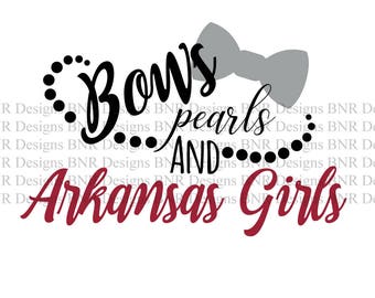 Arkasas Girls SVG, Arkansas SVG, Razorbacks SVG, Dxf File, Circut File, Silhouette File, Cameo File