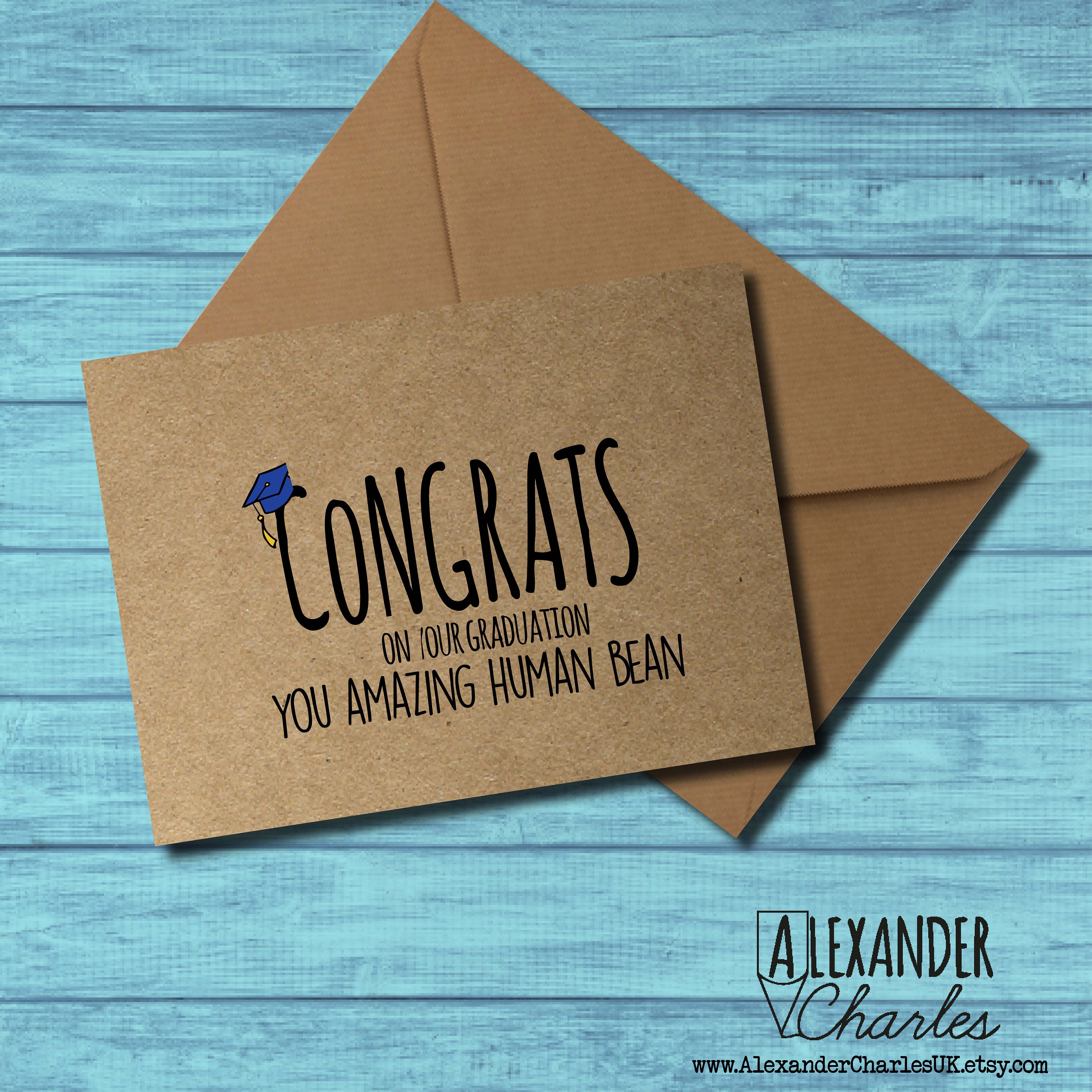 congrats graduation card congrats school personalised