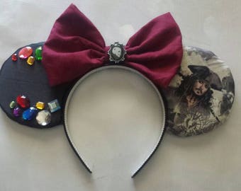 Pirates of the Caribbean Jack Sparrow treasure ears
