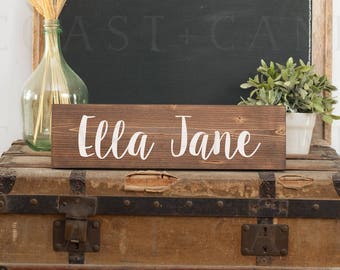 Custom name sign Child's name sign Nursery name sign Baby name sign baby name art Name sign