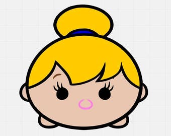 Tinkerbell Tsum Tsum Svg, Tinkerbell Svg File, Svg File, Svg Cutting File, Svg For Silhouette, Svg For Cricut, Tinkerbell Svg, Disney Svg