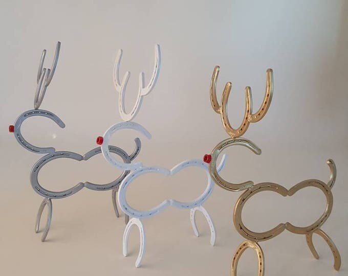 Horseshoe reindeer FREE SHIPPING!